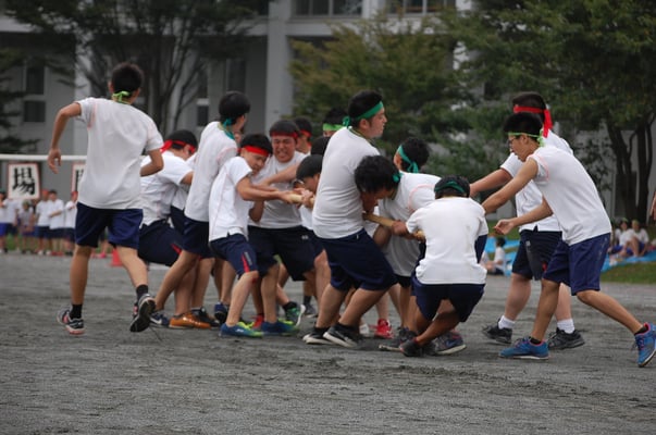 体育祭　＜棒引き＞