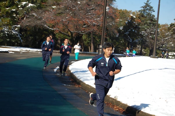 マラソン大会　＜稲荷山公園＞