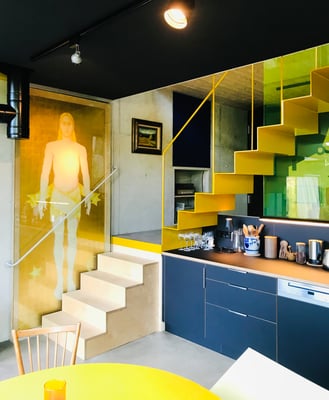 Esszimmer in den Burgstrasse Apartments