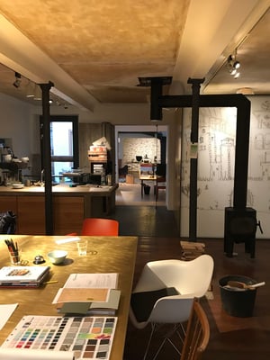 Unser eigenes Büro im 300 Jahre alten Weinhaus Moser, Grünstadt