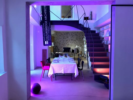 Unser Büro während einer "FREITAGSKÜCHE"