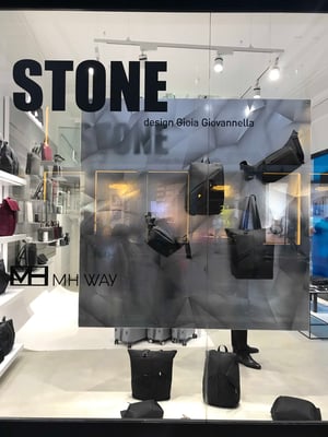 NAVA-MH WAY STORE - VIA DURINI 2 MILANO - STONE - EVENT ON THE OCCASION OF MILANO DESIGN WEEK 2019