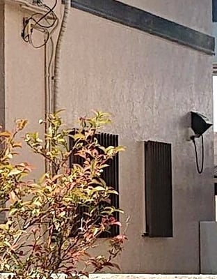 ひび割れ修繕と塗装後