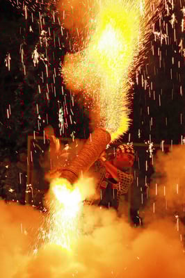 入選「男気」中沢力男