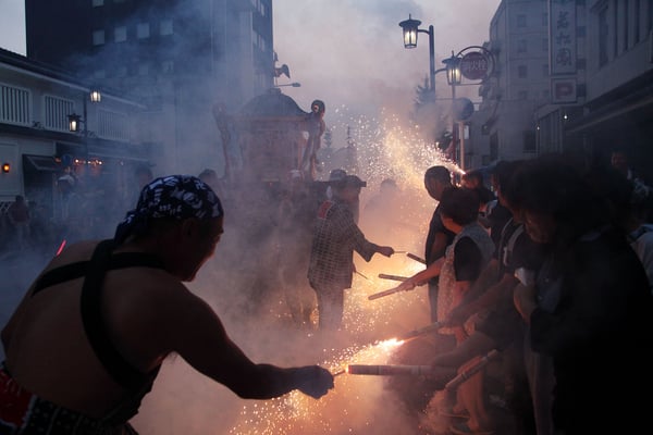 入選：祭事の日：数藤守治