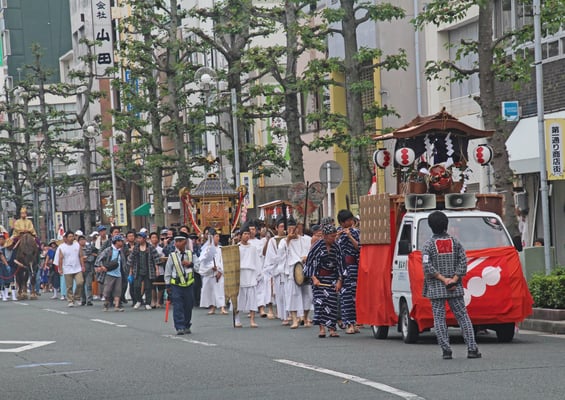 特別賞：萱町を行く頼朝行列：中村靖彦