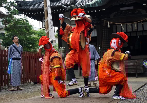 入選：笹踊：仲根英之