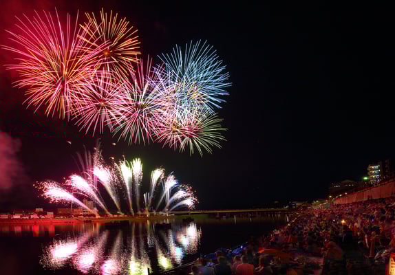 特別賞：花火見物：水谷　清