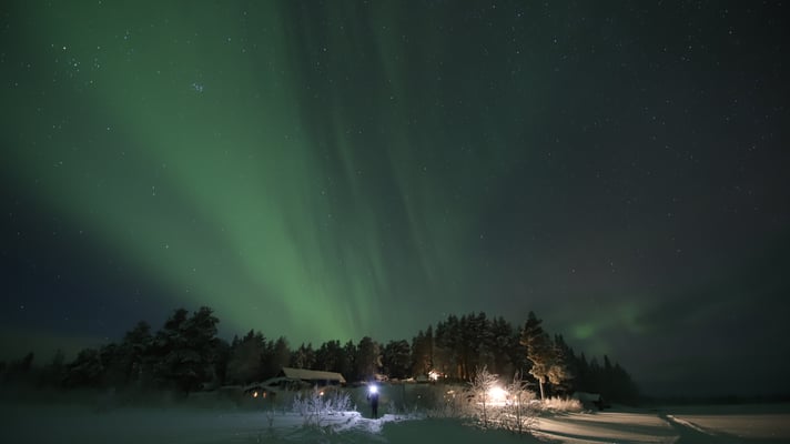 Polarlichter in Lappland