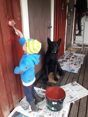 Lone und Icon streichen rot