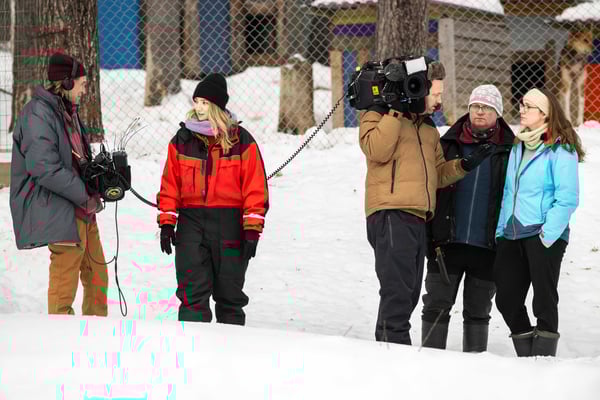 Lapplands Drag; Dreharbeiten für VOX  und Good Bye Deutschland
