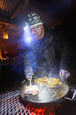 Grillabend mit Torben bei Lapplands Drag