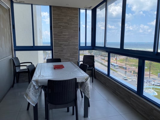 Terrace with seaview