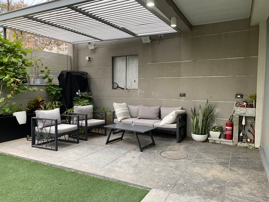 Cuisine d'extérieur avec BBQ