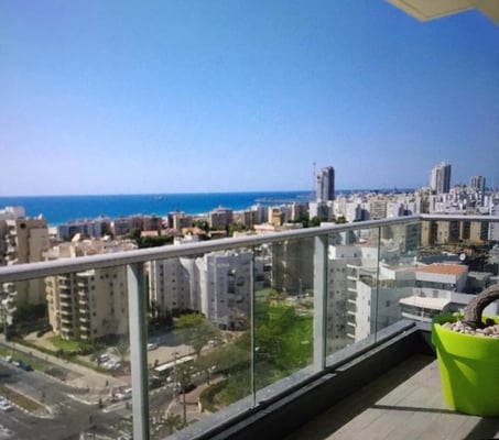 Terrasse vue Mer de face