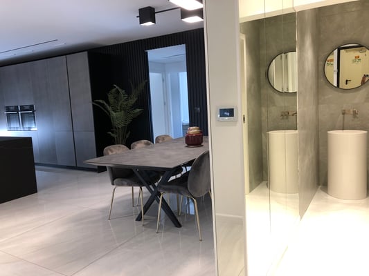 Entrée avec lave-main