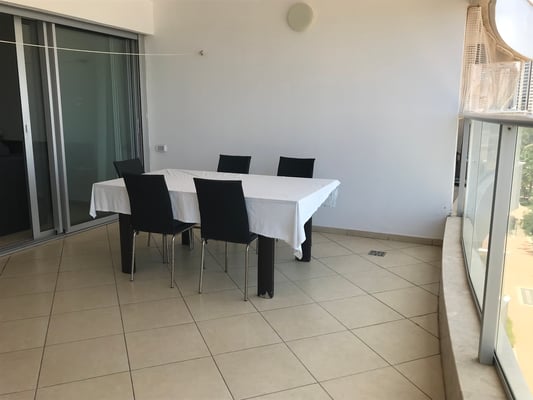 Balcony with sea view