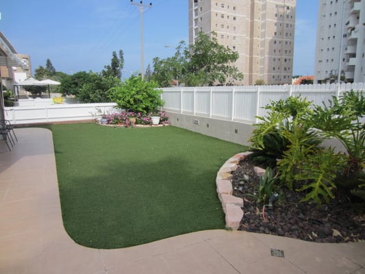 Emplacement de la future piscine