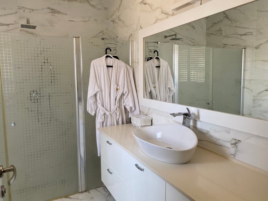 Parents shower bathroom