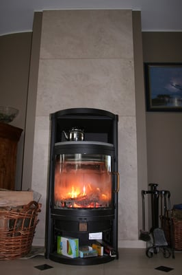 Revêtement mural. Marbre Moleanos poli