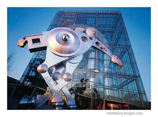 Archiv-Nr. hc2000143 | S´Printing Horse vor der Print Media Academy in Heidelberg