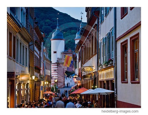 Archiv-Nr. hc2011130 | Steingasse in der Heidelberger Altstadt