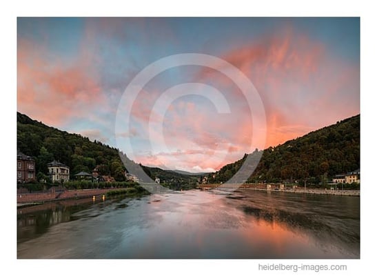 Archiv-Nr. hc2015151 | Neckar im Sonnenuntergang 