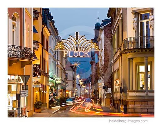 Archiv-Nr. hc2008138 | Weihnachtsbeleuchtung in der Plöck 