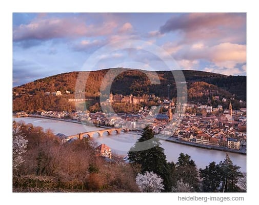Archiv-Nr. hc2020109 | klassische Heidelbergansicht vom Philosophenweg
