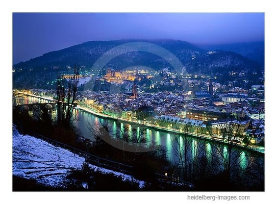 Archiv-Nr. hc2009107 / Heidelberg bei Nacht 