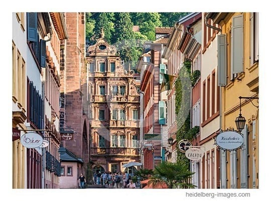 Archiv-Nr. hc2013131 | Blick aus der Haspelgasse auf das Hotel zum Ritter