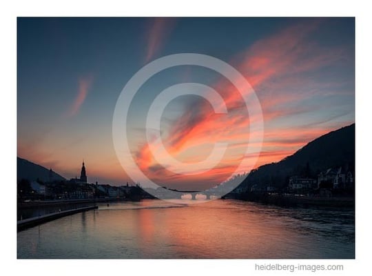  Archiv-Nr. hc2015115 | Sonnenuntergang über dem Necker