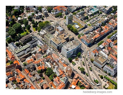 Archiv-Nr. lc10_6854_014437 / Adenauer- u. Bismarkplatz aus der Luft