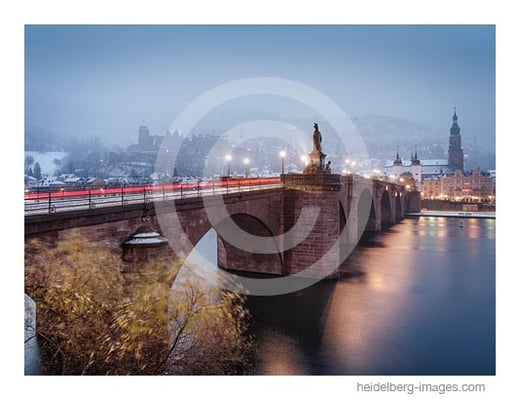 Archiv-Nr. hc2020193 | Heidelberg im Schnee
