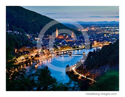 Archiv-Nr. hc2012127 | Blick vom Haarlasweg auf Heidelberg und die Pfalz 