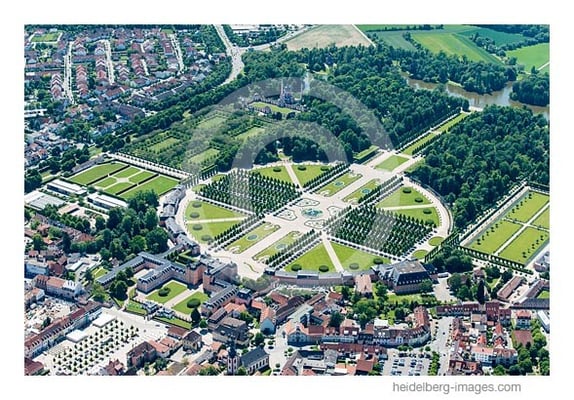 Archiv-Nr. lc10_6910 / Luftbild Schlosspark Schwetzingen