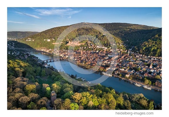 Archiv-Nr. hc2020131 | Luftaufnahme Heidelberg im Frühling