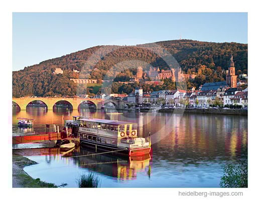 Archiv-Nr. hc2010170 | Blick auf Heidelberg vom Neckarufer aus