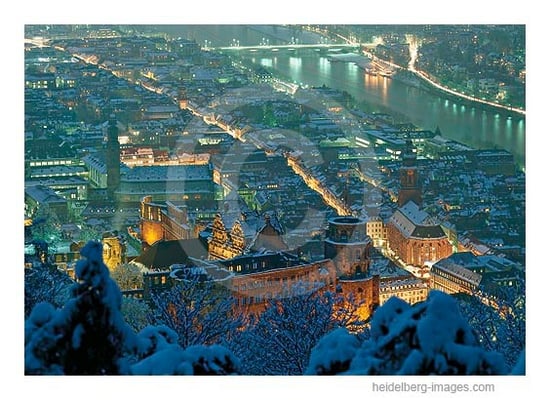 Archiv-Nr. hc99161 | Schloss und Altstadt im Winterkleid