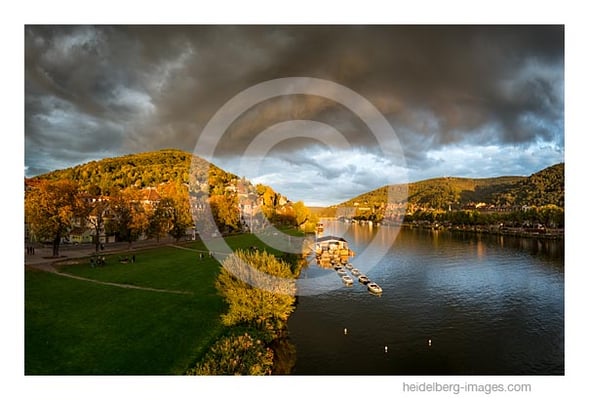 Archiv-Nr. hc2015157 / Dämmerung Theodor- Heuss Brücke 