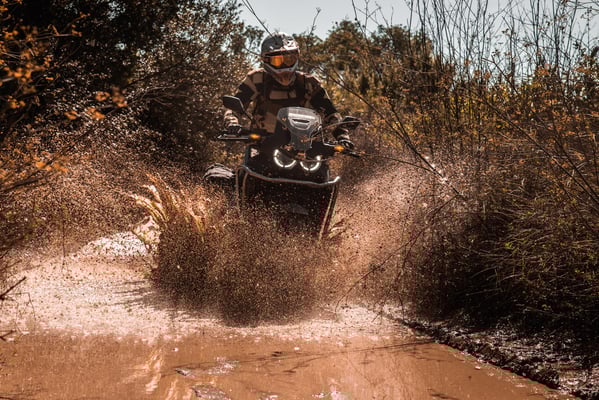 TET Spanien Wasserdurchfahrt