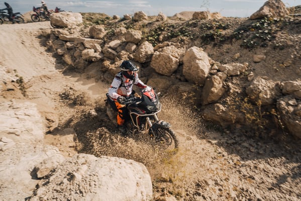 Endurotraining Wasserdurchfahrt