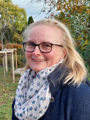 Frau Meinberg, Lehrkraft