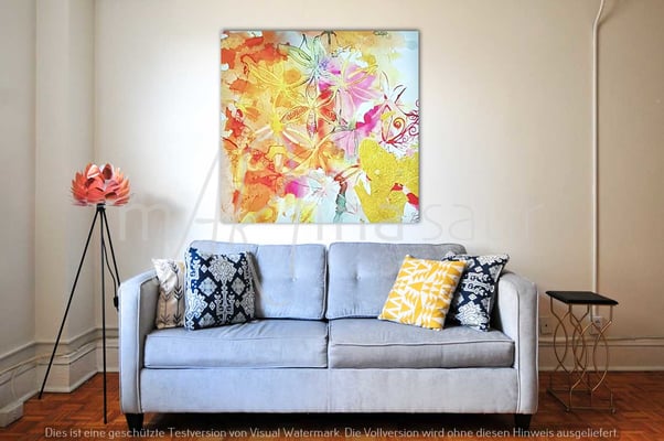 flower of life Wandbild