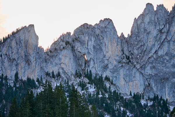 Grossmutterloch Jaun - Sonne warten 10-00h - Blumer Emil