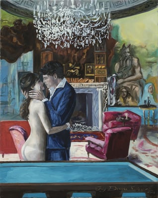 Show me what you are made of – 40×50 cm – olieverf op canvas