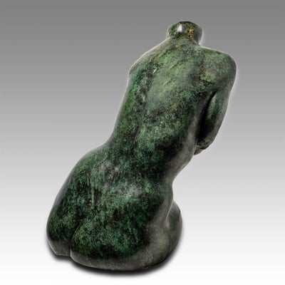 Godfried Dols, bronze, Omaggio, 60x50x43 cm. EUR 9,500