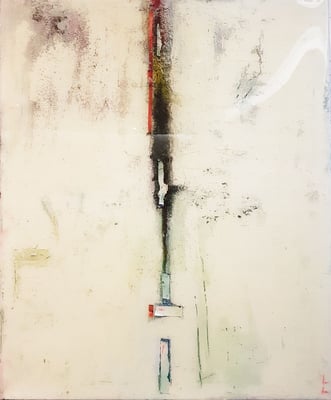 Lolo Loren Traffic. 100x120 cm. Mixed Media on canvas