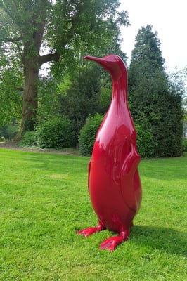 Penguins, polyester, 160 cm