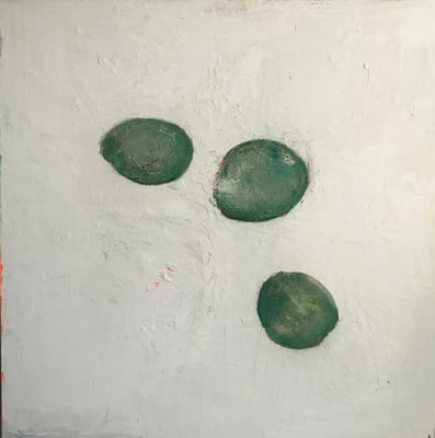 Lolo Loren Cells. 180x180 cm. Mixed Media on canvas